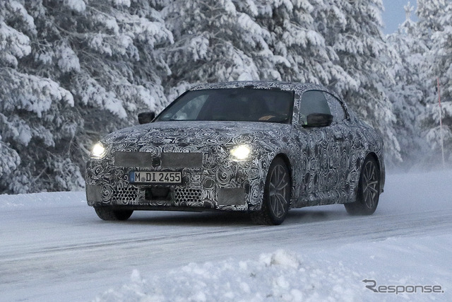BMW 2シリーズクーペ 次期型(スクープ写真)