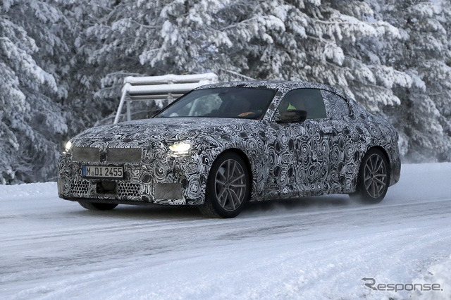 BMW 2シリーズクーペ 次期型(スクープ写真)