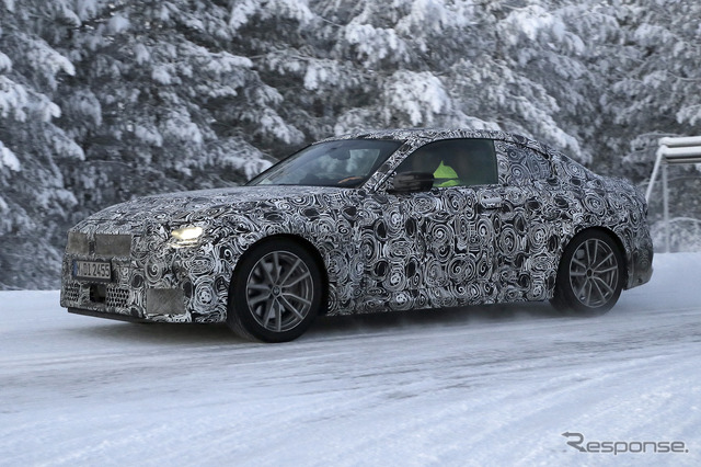 BMW 2シリーズクーペ 次期型(スクープ写真)