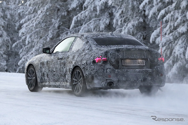 BMW 2シリーズクーペ 次期型(スクープ写真)