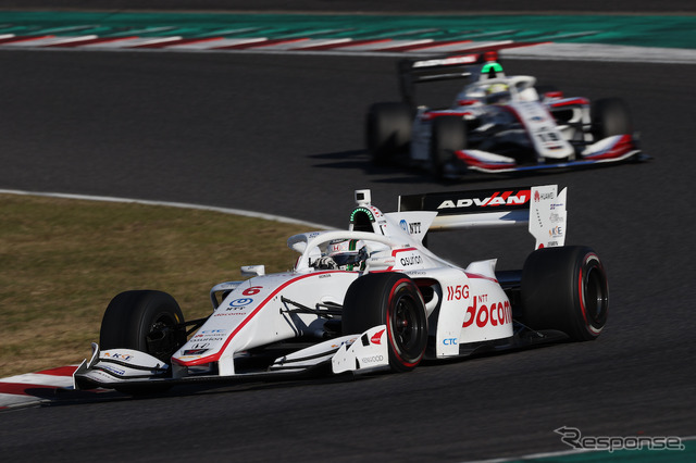 2位の#6 福住仁嶺(DOCOMO TEAM DANDELION RACING)