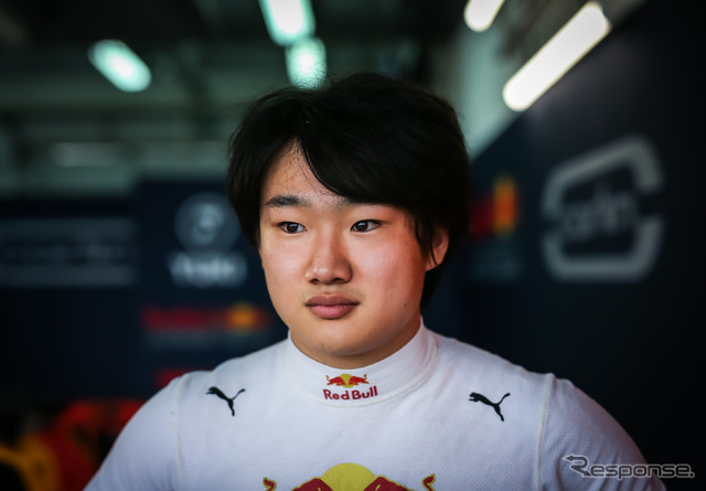 角田の来季F1昇格に期待がかかる(写真は今季F2第11大会。