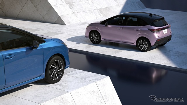 最近の新型車：日産ノート