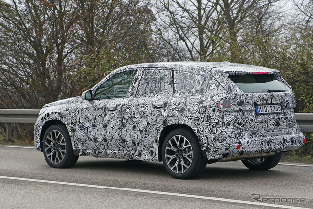 BMW X1 PHEV 次期型プロトタイプ(スクープ写真)