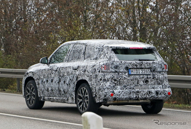 BMW X1 PHEV 次期型プロトタイプ(スクープ写真)
