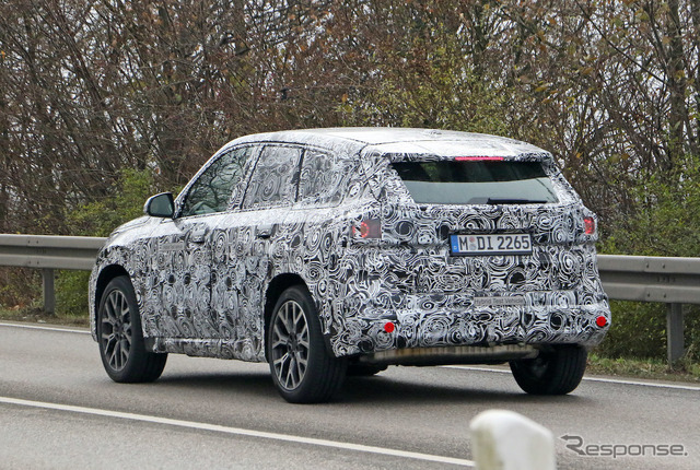 BMW X1 PHEV 次期型プロトタイプ(スクープ写真)