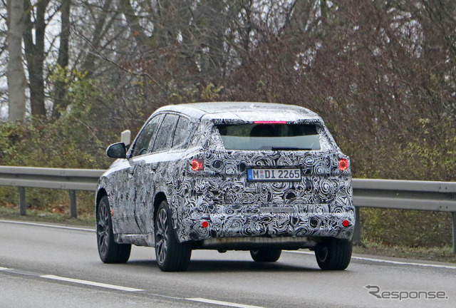 BMW X1 PHEV 次期型プロトタイプ(スクープ写真)