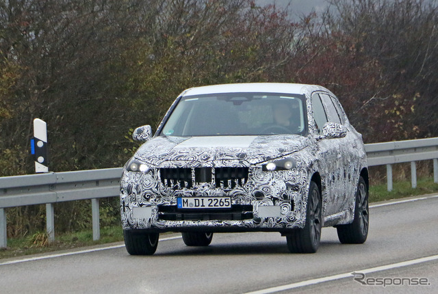 BMW X1 PHEV 次期型プロトタイプ(スクープ写真)