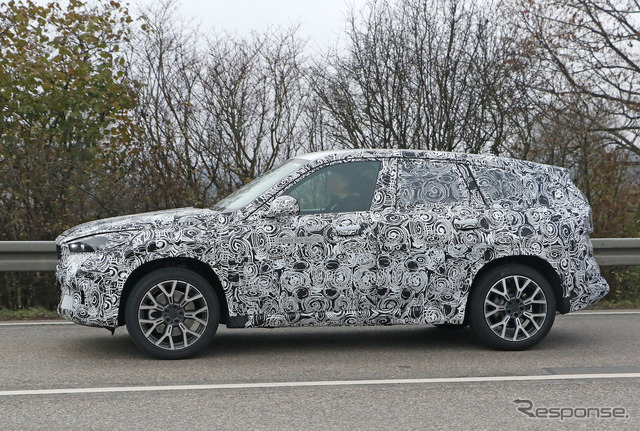 BMW X1 PHEV 次期型プロトタイプ(スクープ写真)