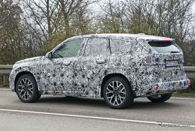 BMW X1 PHEV 次期型プロトタイプ(スクープ写真)