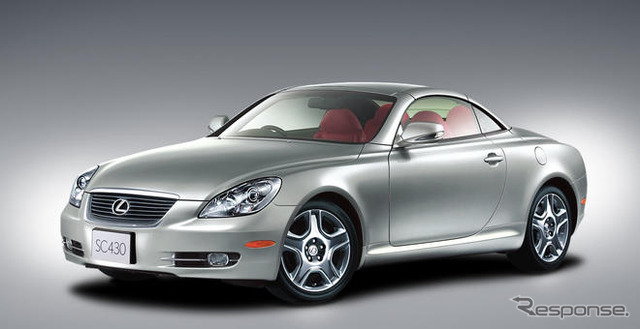 レクサス SC430 一部改良…ナビ一新