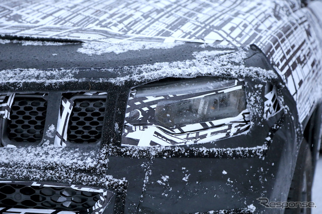 ジープ コンパス 改良新型プロトタイプ(スクープ写真)