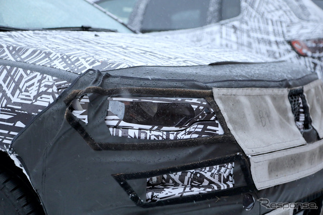 ジープ コンパス 改良新型プロトタイプ(スクープ写真)