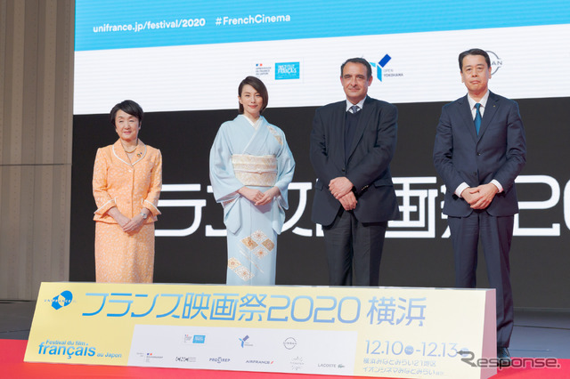 フェスティバルミューズとして米倉涼子が登場 「フランス映画祭2020横浜」開幕