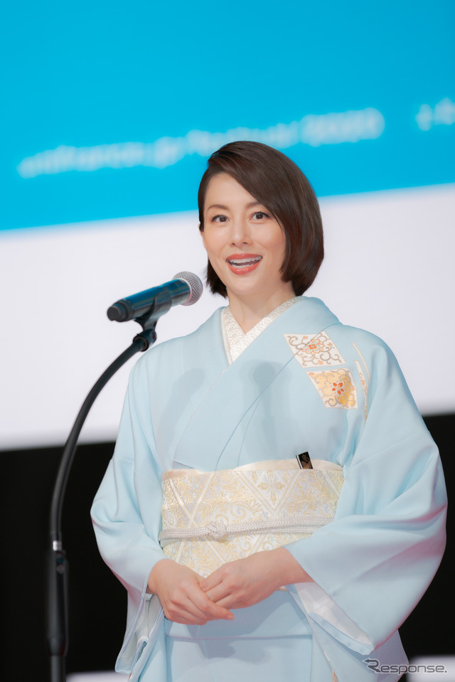 フェスティバルミューズとして米倉涼子が登場 「フランス映画祭2020横浜」開幕