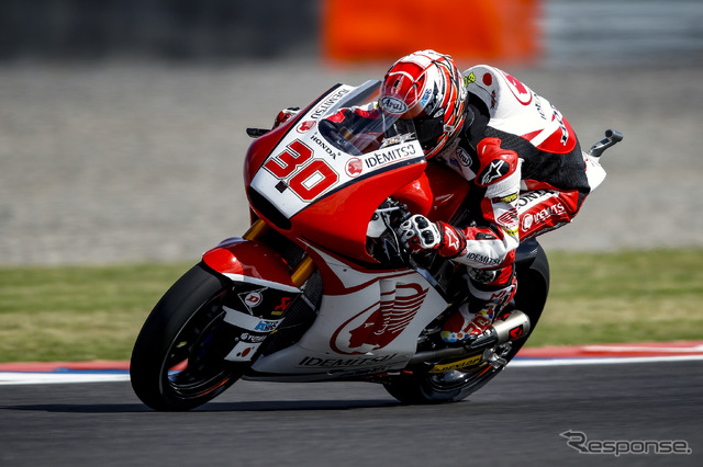FIMロードレース世界選手権(MotoGP)MotoGPクラス:中上貴晶選手