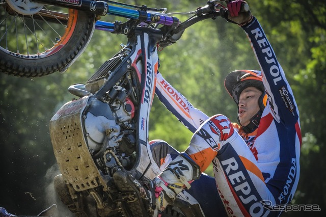 FIMトライアル世界選手権シリーズ(TrialGP):藤波貴久選手