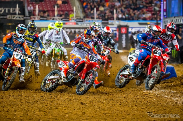 AMAスーパークロス世界選手権(450SX):ケン・ロクスン選手(#94)