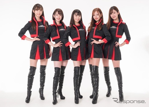 A-classフルメンバーは5人。向かって右端、中村 比菜 (なかむら ひな)さんは取材日お休み。