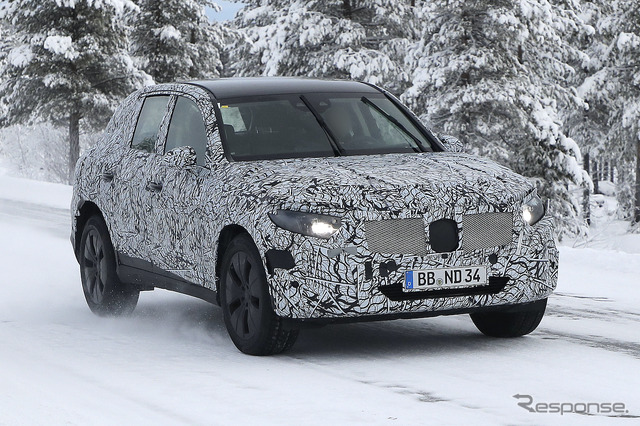 メルセデスベンツ GLC 次期型プロトタイプ(スクープ写真)