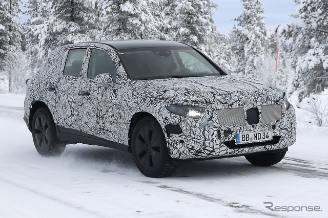 メルセデスベンツ GLC 次期型プロトタイプ(スクープ写真)