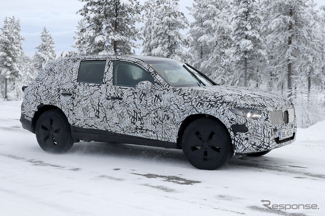 メルセデスベンツ GLC 次期型プロトタイプ(スクープ写真)