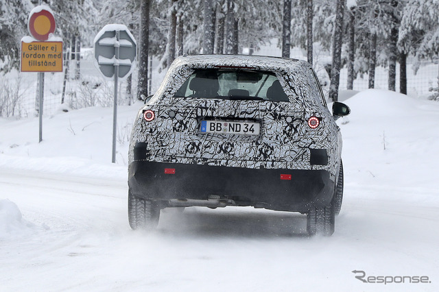 メルセデスベンツ GLC 次期型プロトタイプ（スクープ写真）