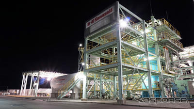 水素液化機の実証プラント(参考画像)
