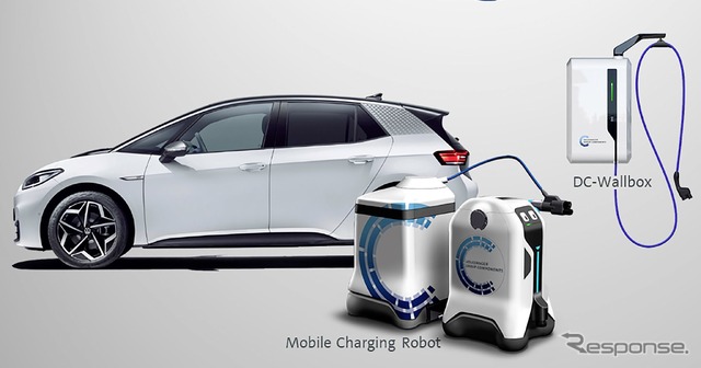 VWが開発したEVを自宅で充電できる新型ウォールボックス