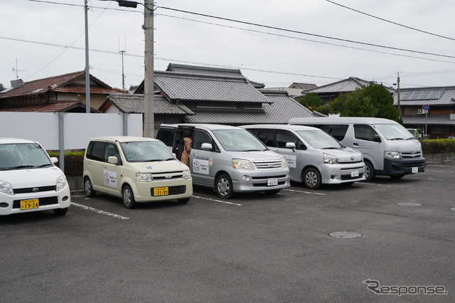 共同送迎サービス実証車両