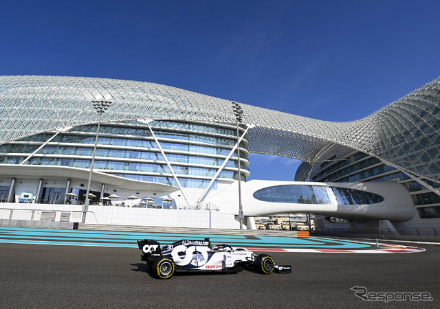 #38 角田裕毅(F1アブダビ若手テスト)