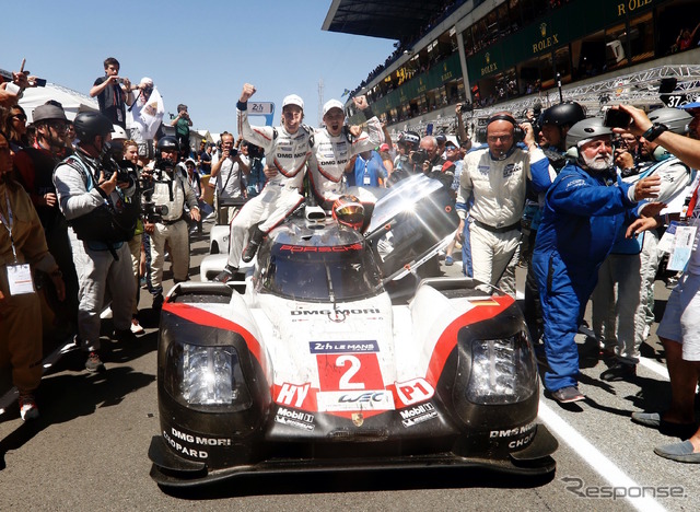 ポルシェ919 Hybrid(2017年ルマン優勝時)