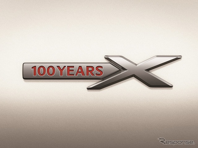 SKYACTIV-X フェンダーバッジ(100周年記念車専用)