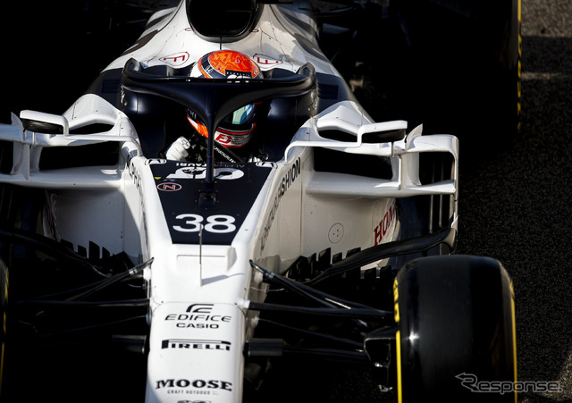 来季F1をアルファタウリ・ホンダで戦う角田裕毅(写真は20年12月15日のF1アブダビ若手テスト)。