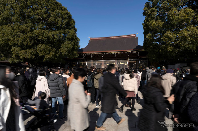 明治神宮（2019年12月31日）