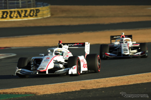 5位でフィニッシュし、チャンピオンを獲得した#5 山本尚貴(DOCOMO TEAM DANDELION RACING)