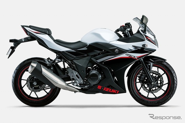 スズキ GSX250R ABS(パールグレッシャーホワイトNo.2/パールネブラーブラック)