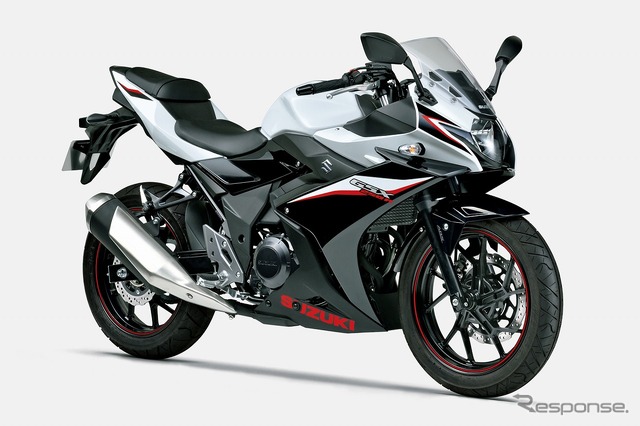 スズキ GSX250R ABS(パールグレッシャーホワイトNo.2/パールネブラーブラック)