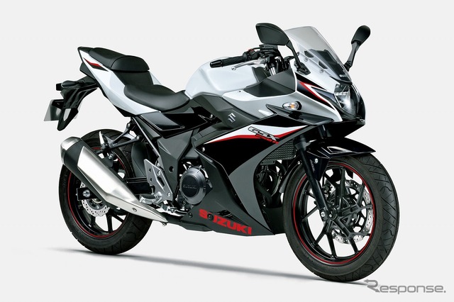 スズキ GSX250R ABS（パールグレッシャーホワイトNo.2/パールネブラーブラック）