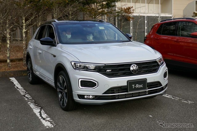 We Connectのデモ体験に使われた「T-Roc」