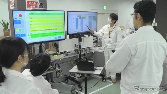 ホンダR&D太陽での使用の様子（ミーティング）