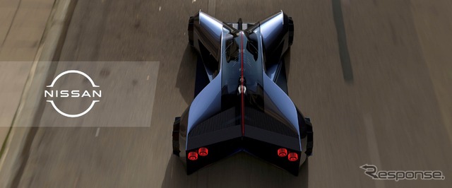2050年の日産 GT-R をテーマにした学生の作品『GT-R(X)2050』