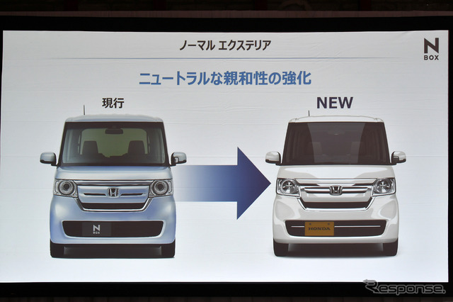 ホンダ N-BOX 改良新型