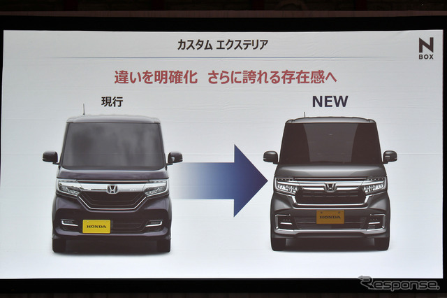 ホンダ N-BOX 改良新型