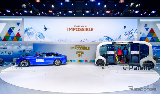 販売急回復の中国は北京モーターショー2020も開催した(トヨタブース)