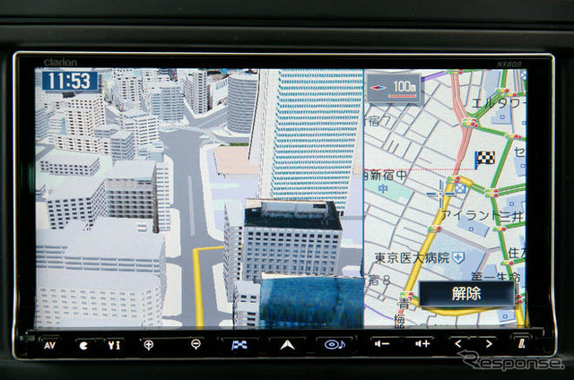 【カーナビガイド'08夏 写真蔵】クラリオン クラスヴィアNX808…ハイエンドナビの充実の機能を画像で