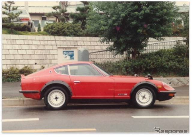 日産の田村 宏志チーフプロダクトスペシャリストが所有していたフェアレディZ(240ZG)