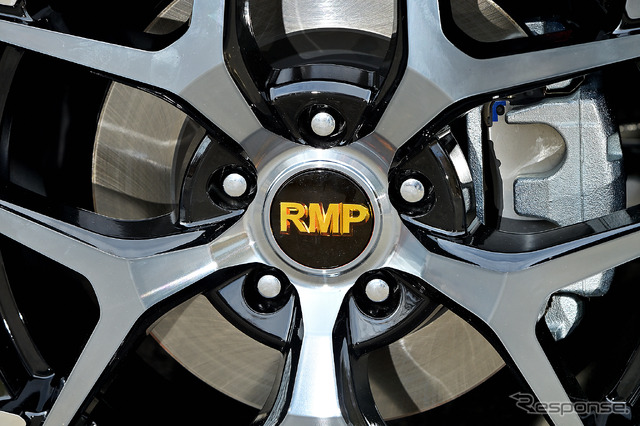 MID RMP 025FX 推奨サイズ:18×8.0J Inset42 5H-114.3/カラー:ブラックポリッシュ・ハイブリッドクリア/タイヤサイズ:225/45R18 ※チューナーサイズ