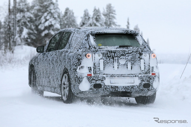 メルセデスベンツ EQS SUV プロトタイプ(スクープ写真)