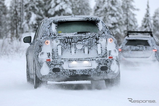 メルセデスベンツ EQS SUV プロトタイプ(スクープ写真)